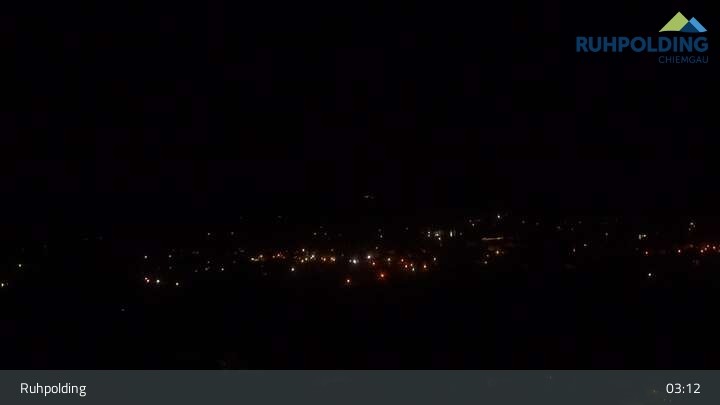 Archiv Foto Webcam Panorama Ruhpolding: Ort und Berge