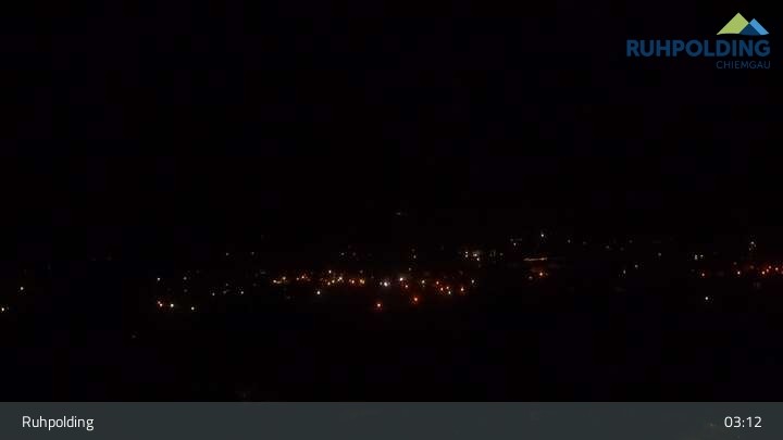 Archiv Foto Webcam Panorama Ruhpolding: Ort und Berge