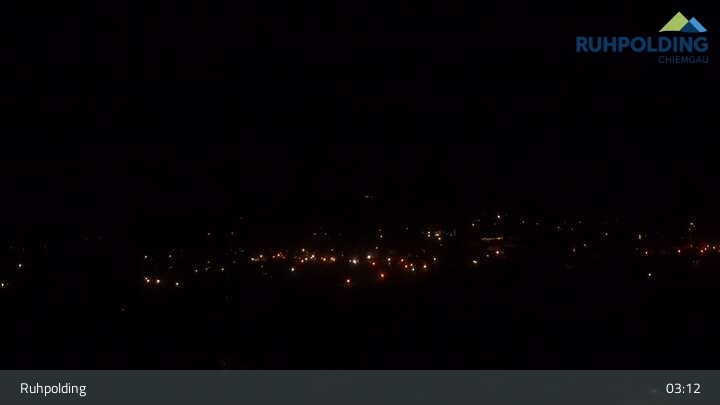 Archiv Foto Webcam Panorama Ruhpolding: Ort und Berge