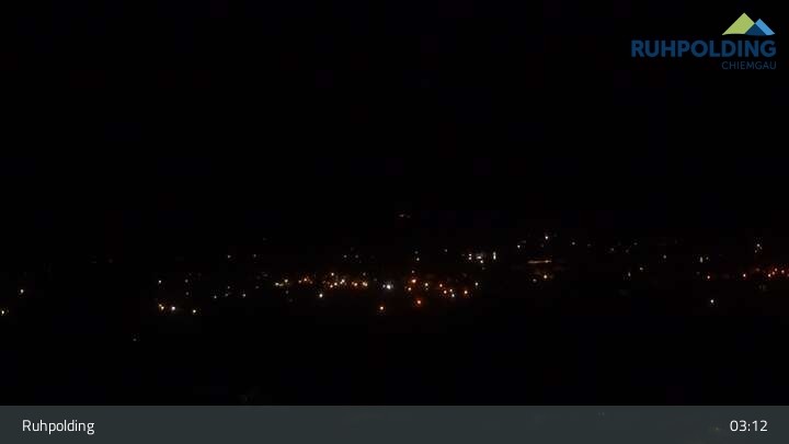 Archiv Foto Webcam Panorama Ruhpolding: Ort und Berge