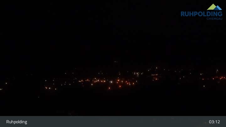 Archiv Foto Webcam Panorama Ruhpolding: Ort und Berge