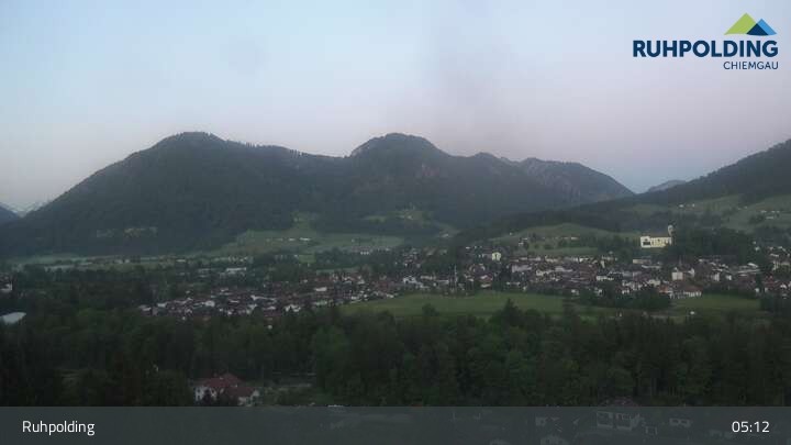 Archived image Ruhpolding - Video Webcam Village and Mountains