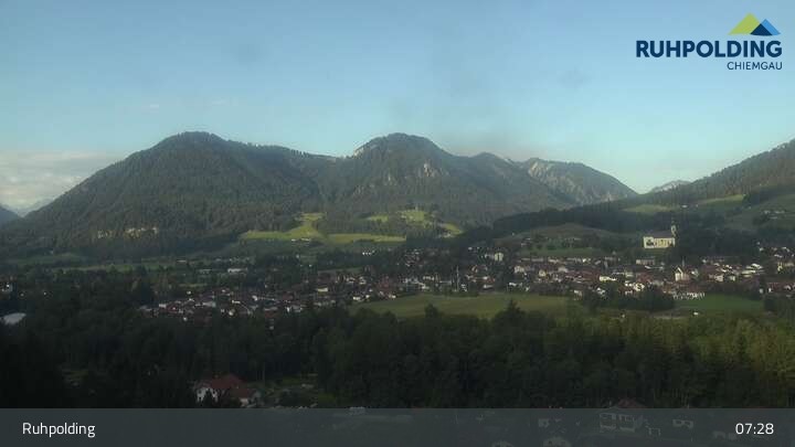 Archived image Ruhpolding - Video Webcam Village and Mountains