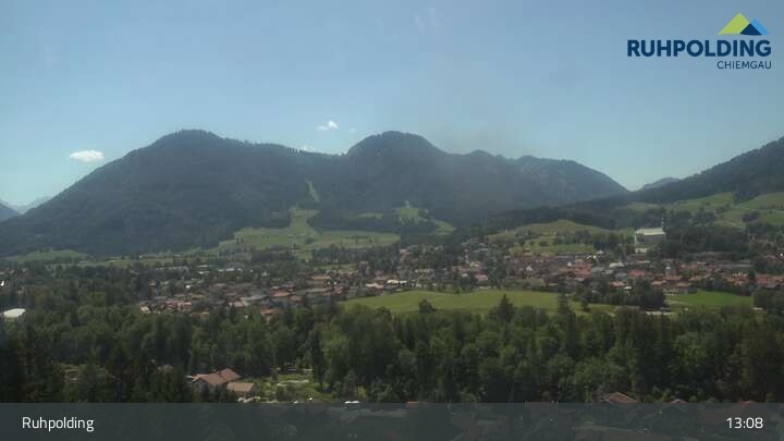Archived image Ruhpolding - Video Webcam Village and Mountains
