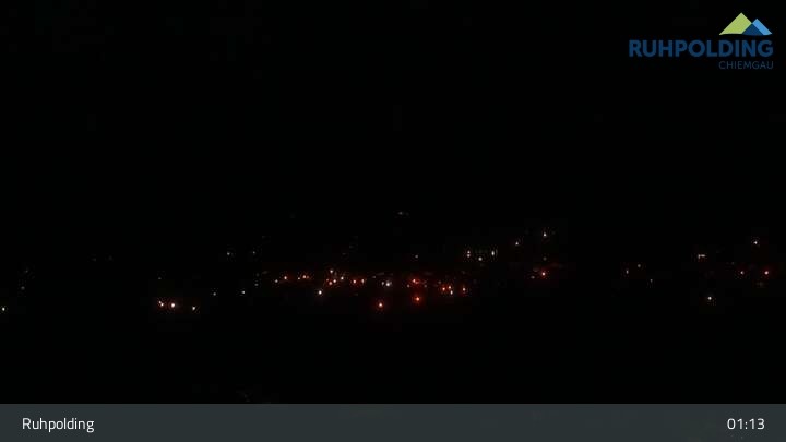 Archiv Foto Webcam Panorama Ruhpolding: Ort und Berge