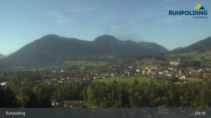 Archived image Ruhpolding - Video Webcam Village and Mountains