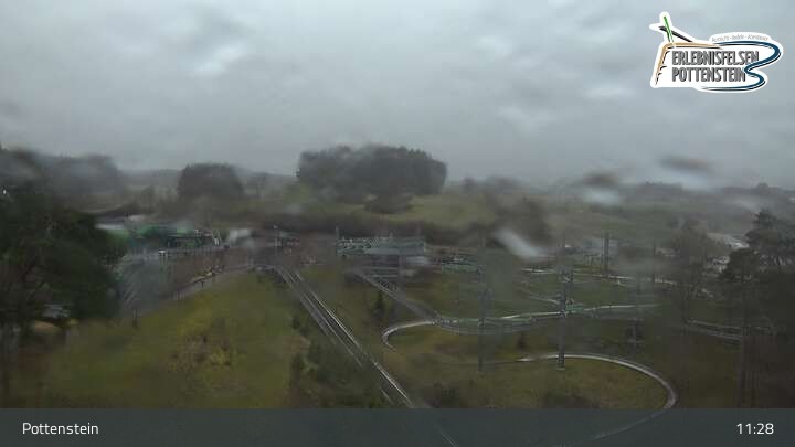 Archived image Webcam Pottenstein: Toboggan Run