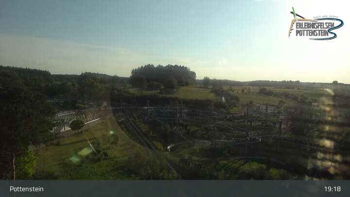 Archived image Webcam Pottenstein: Toboggan Run