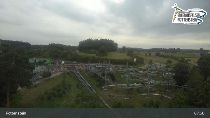Archived image Webcam Pottenstein: Toboggan Run
