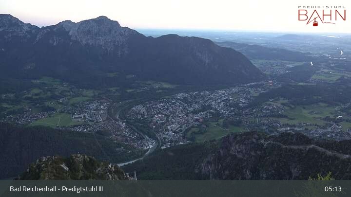 Archived image Webcam Bad Reichenhall - Top Station Predigstuhl Cable car