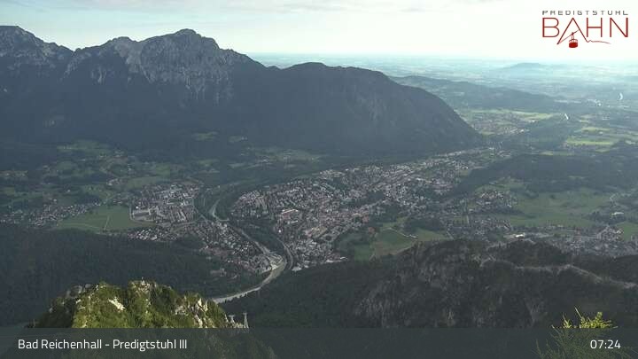 Archived image Webcam Bad Reichenhall - Top Station Predigstuhl Cable car