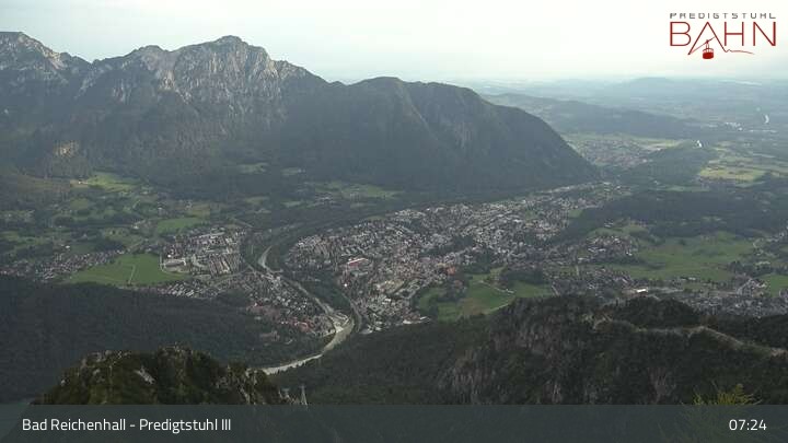 Archiv Foto Webcam Bad Reichenhall - Predigtstuhlbahn Bergstation
