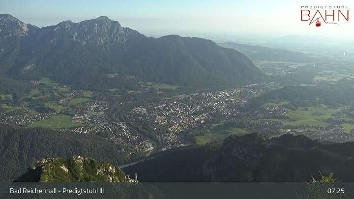 Archiv Foto Webcam Bad Reichenhall - Predigtstuhlbahn Bergstation