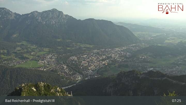 Archiv Foto Webcam Bad Reichenhall - Predigtstuhlbahn Bergstation