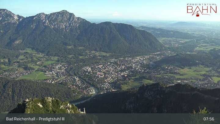 Archived image Webcam Bad Reichenhall - Top Station Predigstuhl Cable car