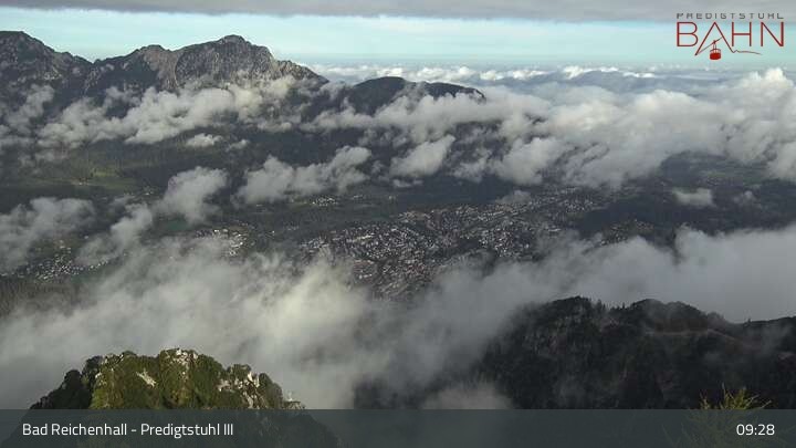 Archiv Foto Webcam Bad Reichenhall - Predigtstuhlbahn Bergstation