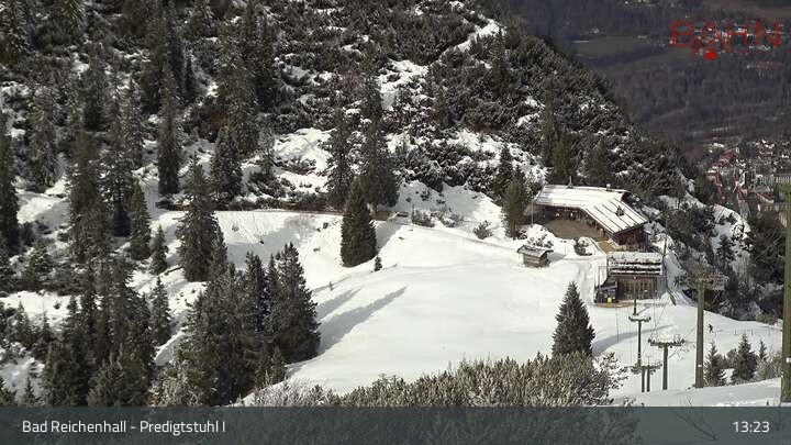 Archived image Webcam Bad Reichenhall - Top Station Predigtstuhl