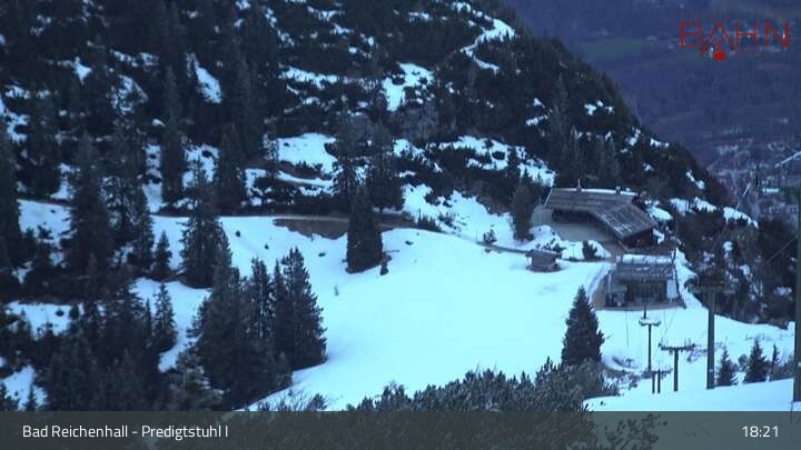 Archived image Webcam Bad Reichenhall - Top Station Predigtstuhl