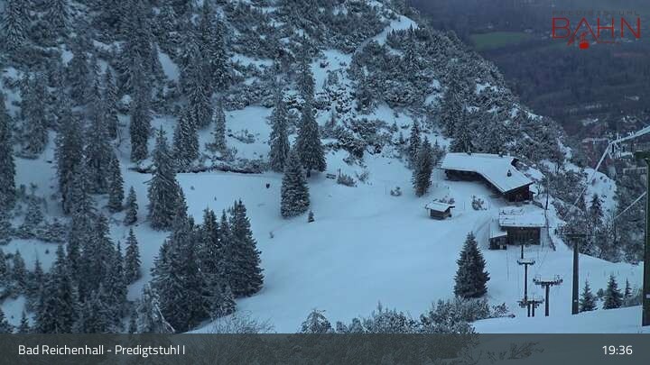 Archiv Foto Webcam Bad Reichenhall - Predigtstuhl