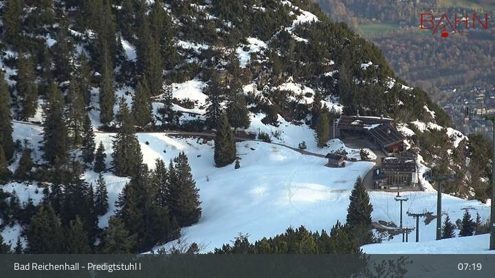 Archived image Webcam Bad Reichenhall - Top Station Predigtstuhl