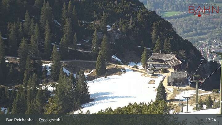Archived image Webcam Bad Reichenhall - Top Station Predigtstuhl