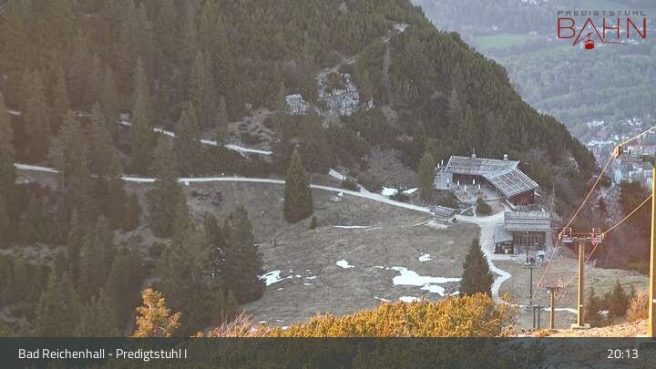 Archived image Webcam Bad Reichenhall - Top Station Predigtstuhl