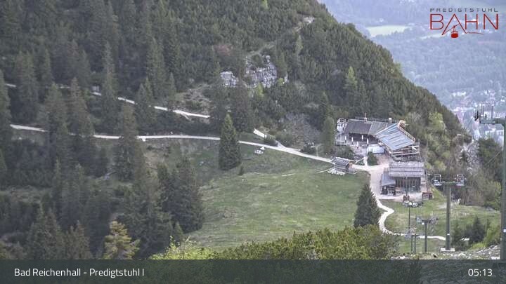 Archived image Webcam Bad Reichenhall - Top Station Predigtstuhl