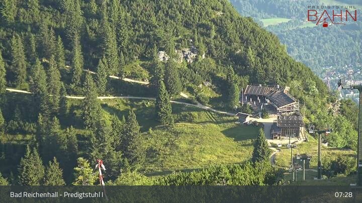 Archiv Foto Webcam Bad Reichenhall - Predigtstuhl