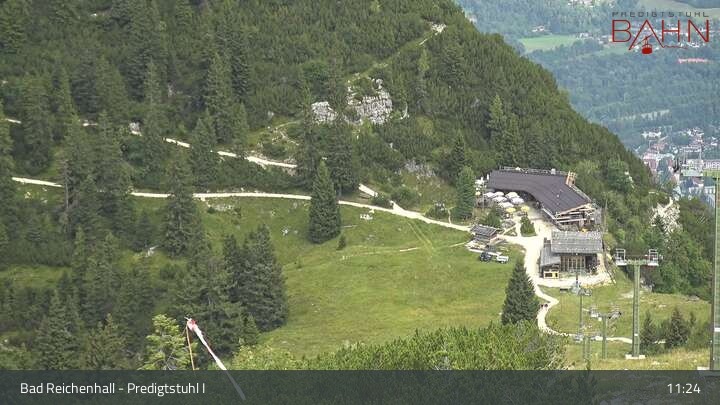 Archiv Foto Webcam Bad Reichenhall - Predigtstuhl