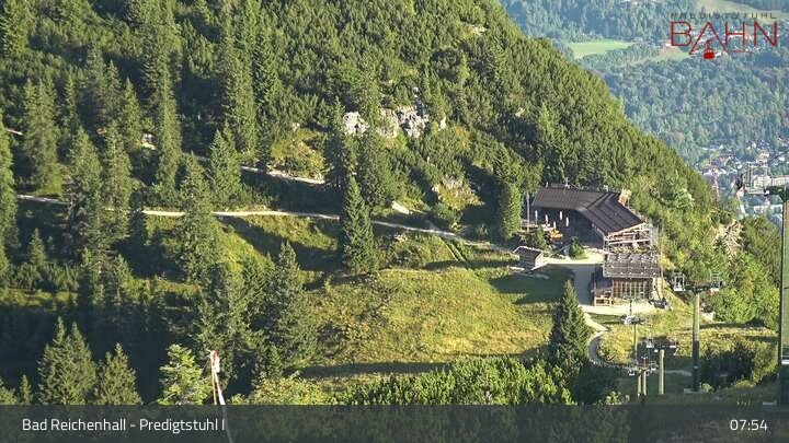 Archived image Webcam Bad Reichenhall - Top Station Predigtstuhl
