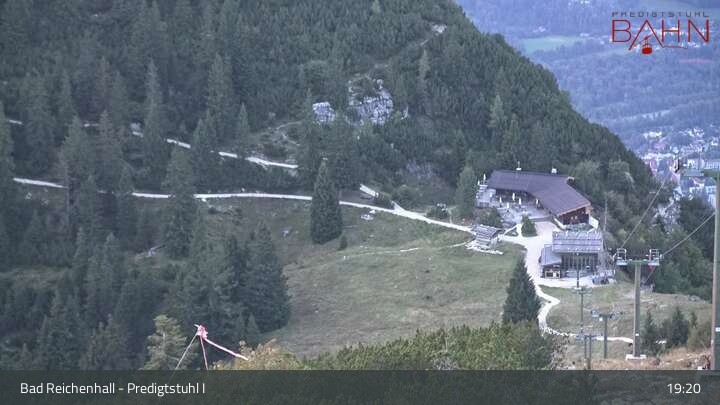 Archived image Webcam Bad Reichenhall - Top Station Predigtstuhl