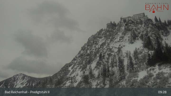 Archiv Foto Webcam Bad Reichenhall - Predigtstuhlbahn