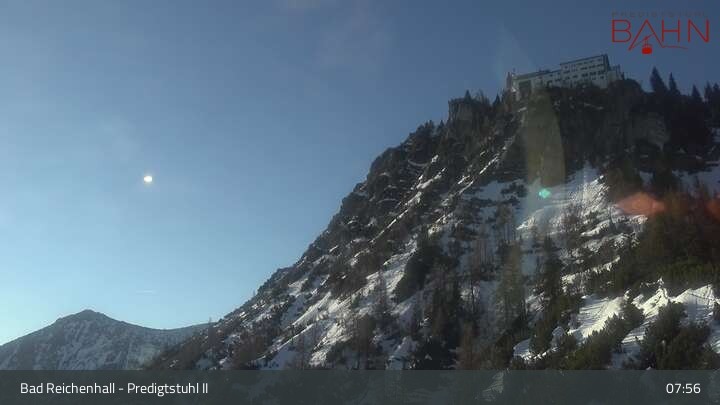 Archiv Foto Webcam Bad Reichenhall - Predigtstuhlbahn