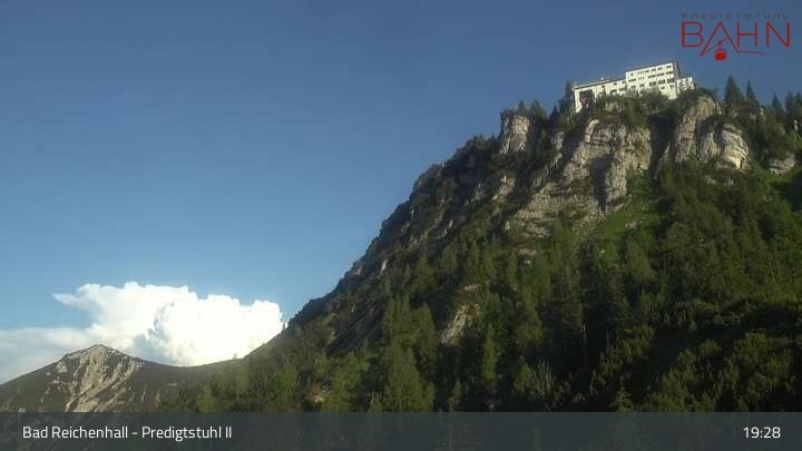 Archiv Foto Webcam Bad Reichenhall - Predigtstuhlbahn