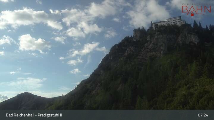 Archiv Foto Webcam Bad Reichenhall - Predigtstuhlbahn