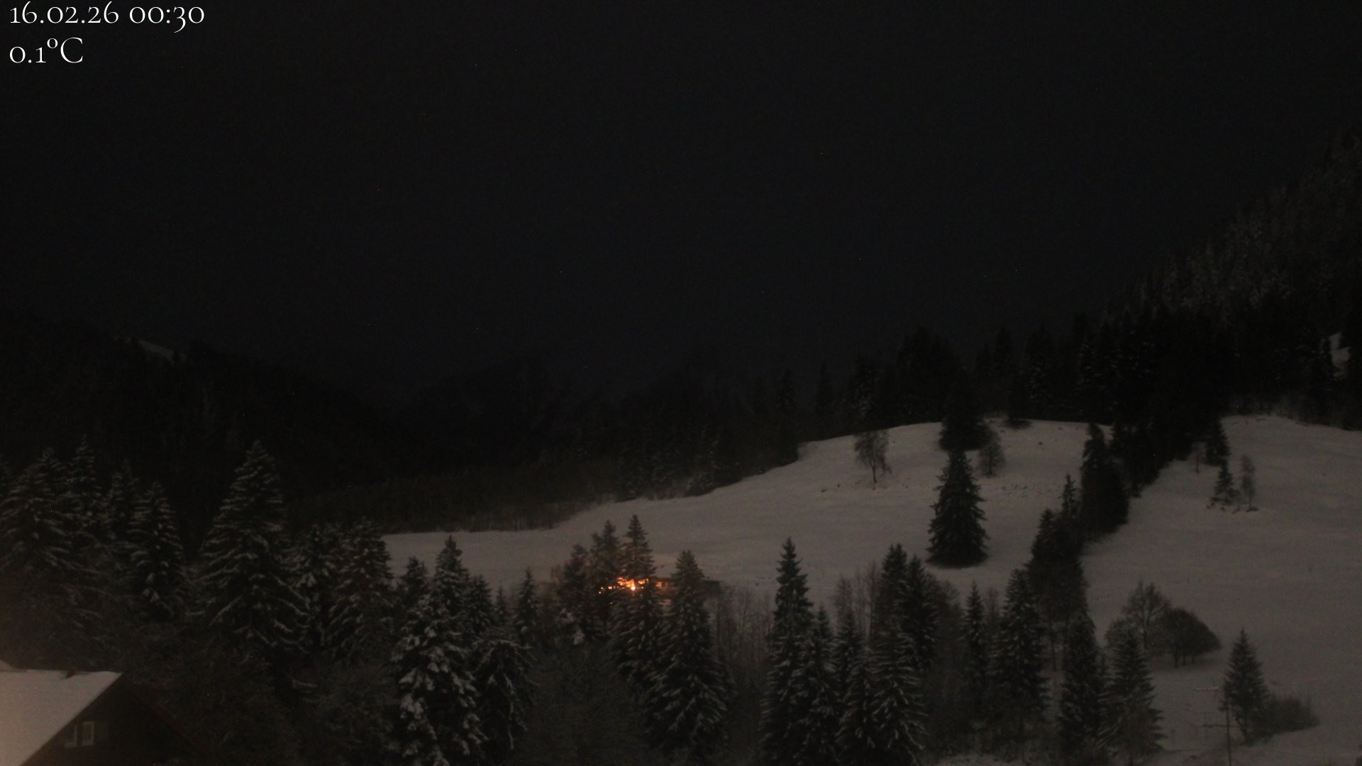 Archiv Foto Webcam Oberstaufen - Blick Hochgrat vom Biohotel Schratt