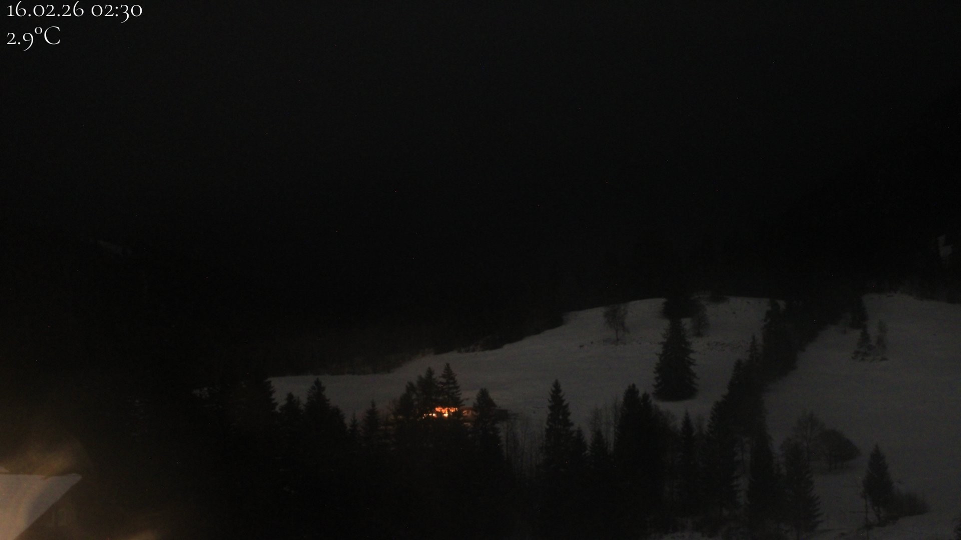 Archiv Foto Webcam Oberstaufen - Blick Hochgrat vom Biohotel Schratt