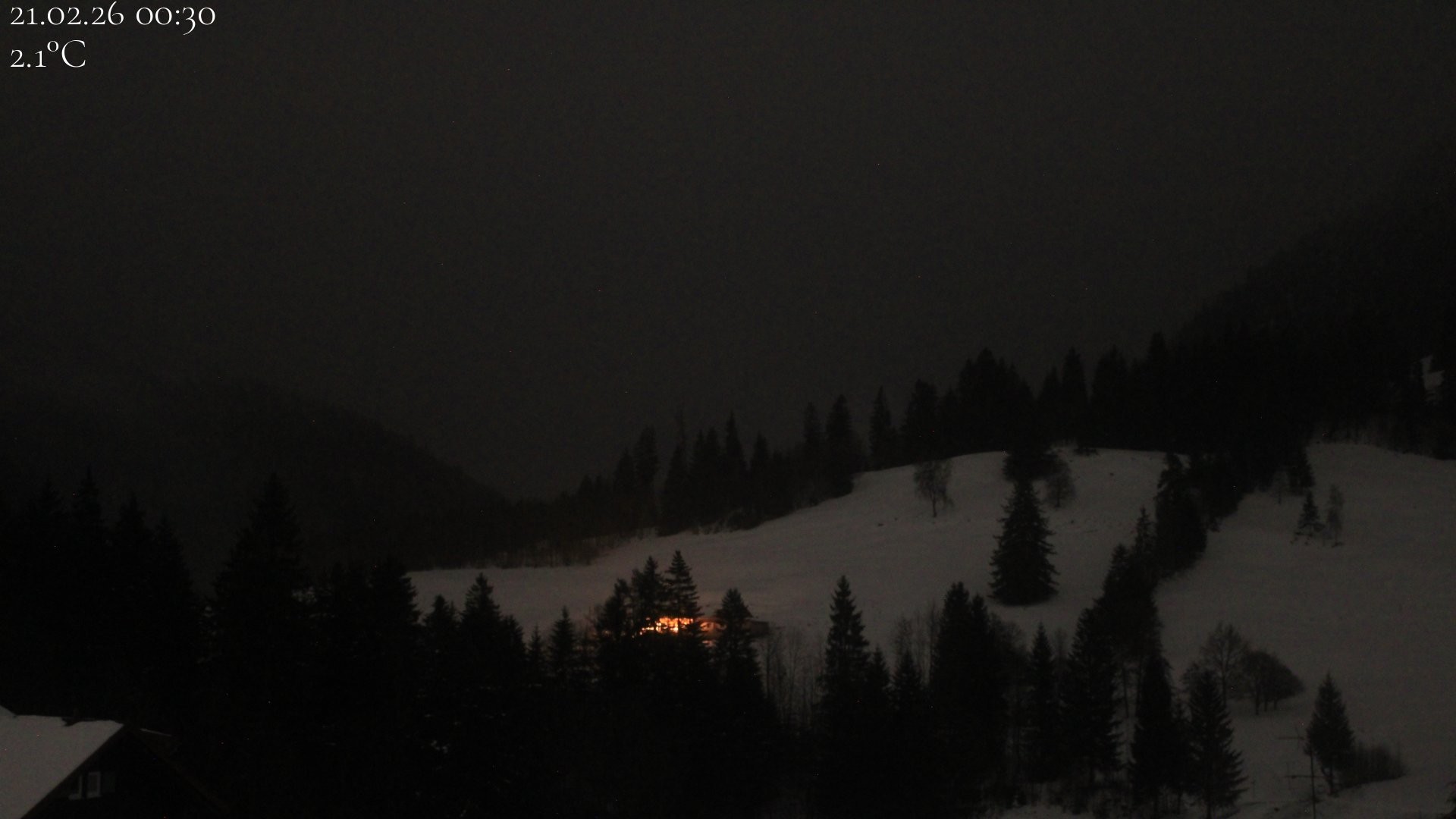 Archiv Foto Webcam Oberstaufen - Blick Hochgrat vom Biohotel Schratt
