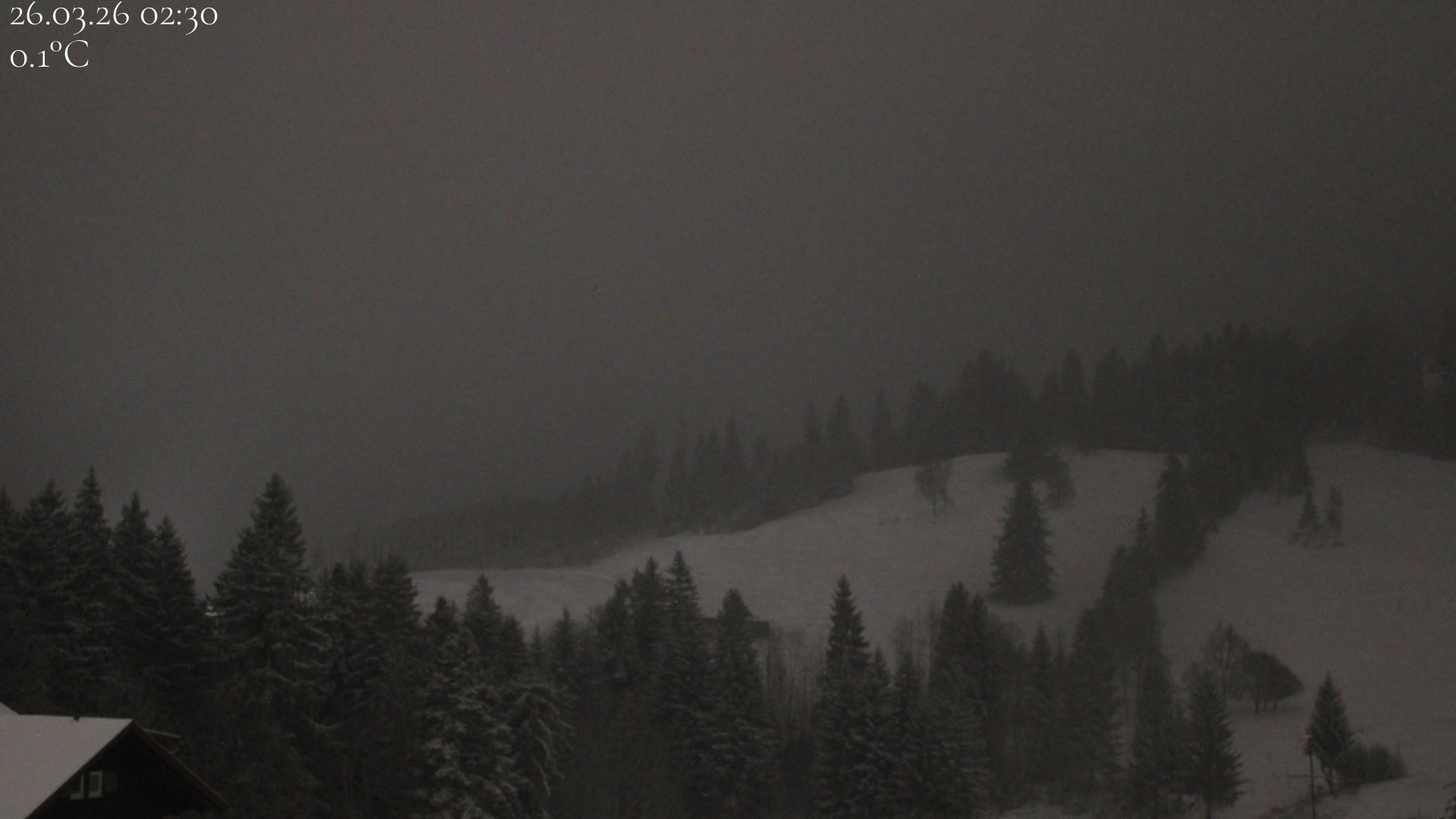 Archiv Foto Webcam Oberstaufen - Blick Hochgrat vom Biohotel Schratt