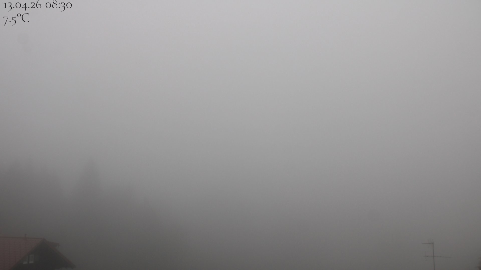 Archived image Webcam Oberstaufen - View Hochgrat from Hotel Schratt