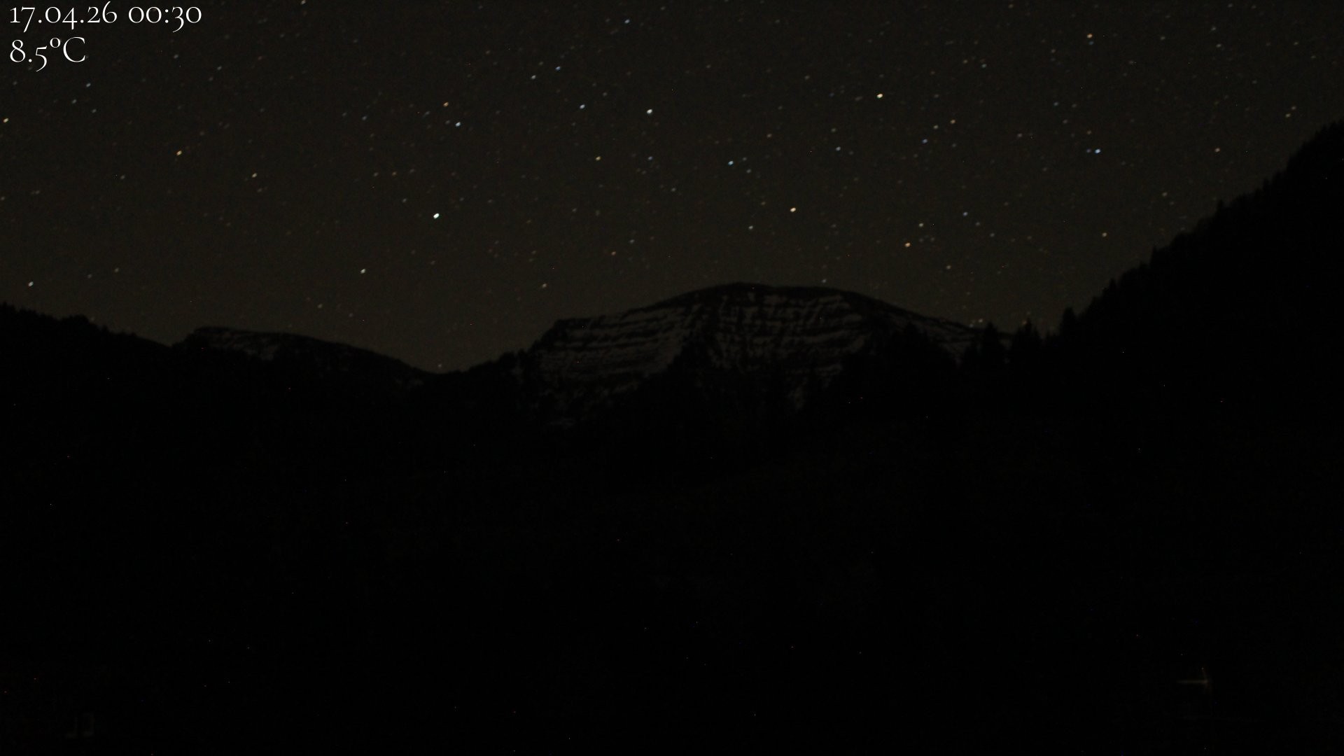 Archiv Foto Webcam Oberstaufen - Blick Hochgrat vom Biohotel Schratt