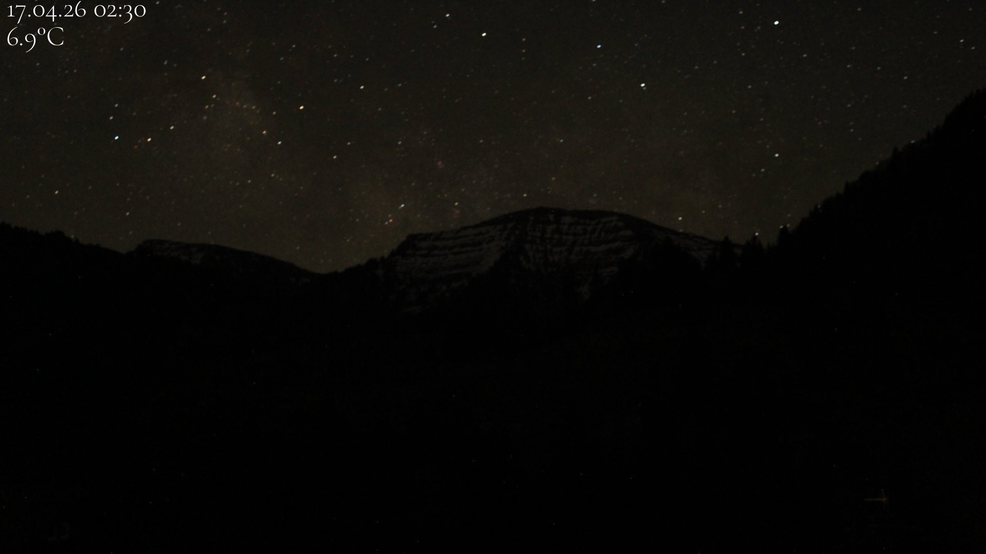 Archiv Foto Webcam Oberstaufen - Blick Hochgrat vom Biohotel Schratt