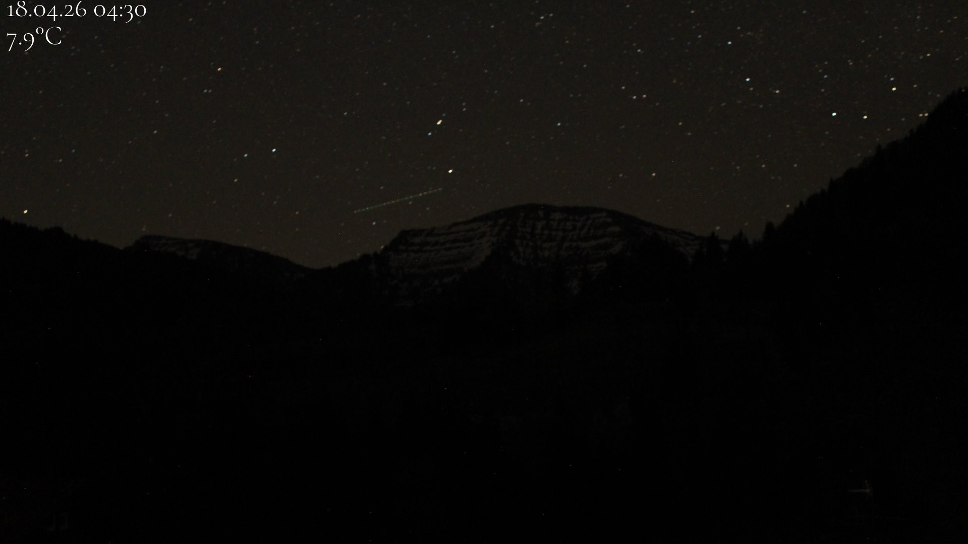 Archived image Webcam Oberstaufen - View Hochgrat from Hotel Schratt