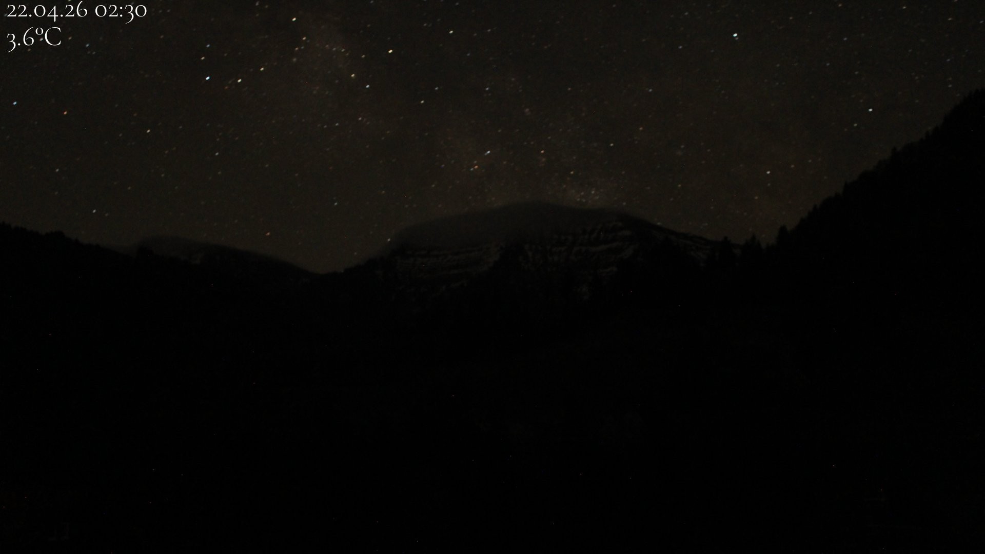 Archived image Webcam Oberstaufen - View Hochgrat from Hotel Schratt