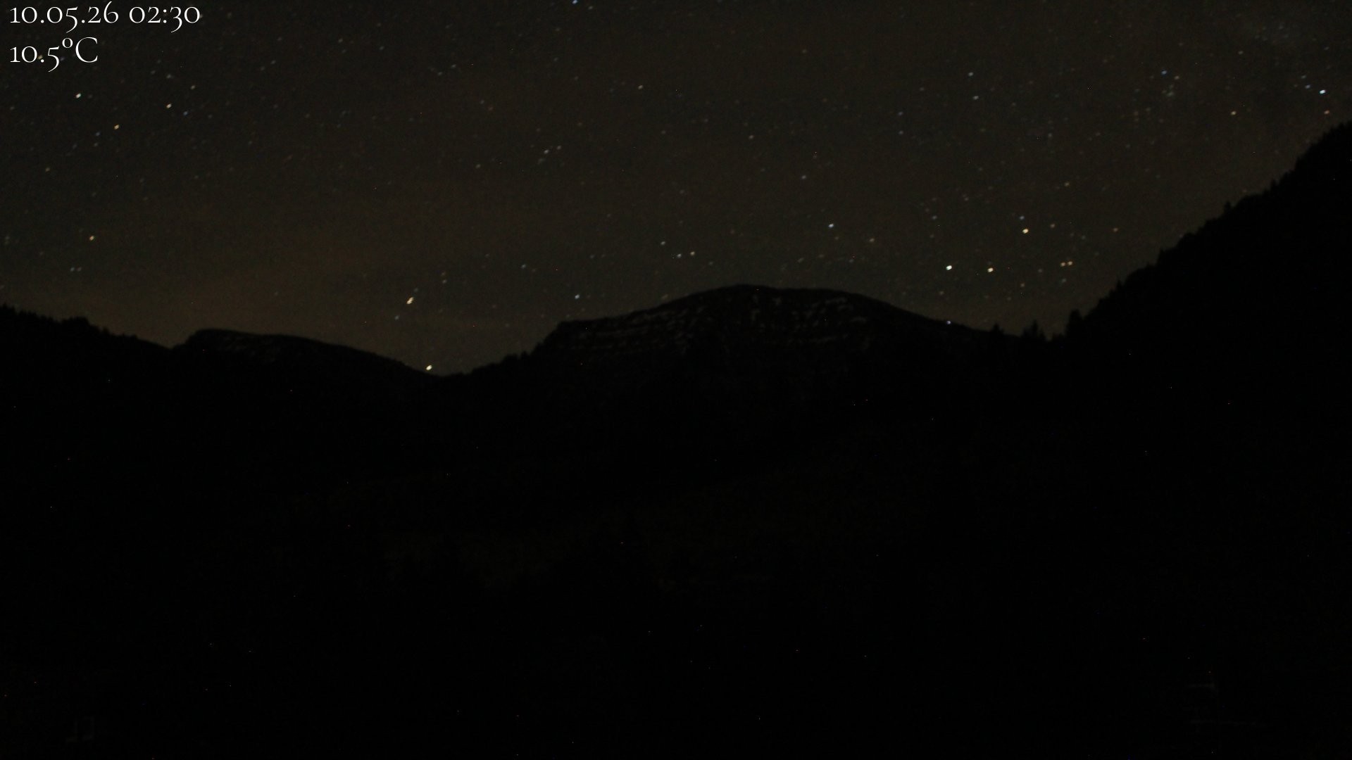 Archiv Foto Webcam Oberstaufen - Blick Hochgrat vom Biohotel Schratt