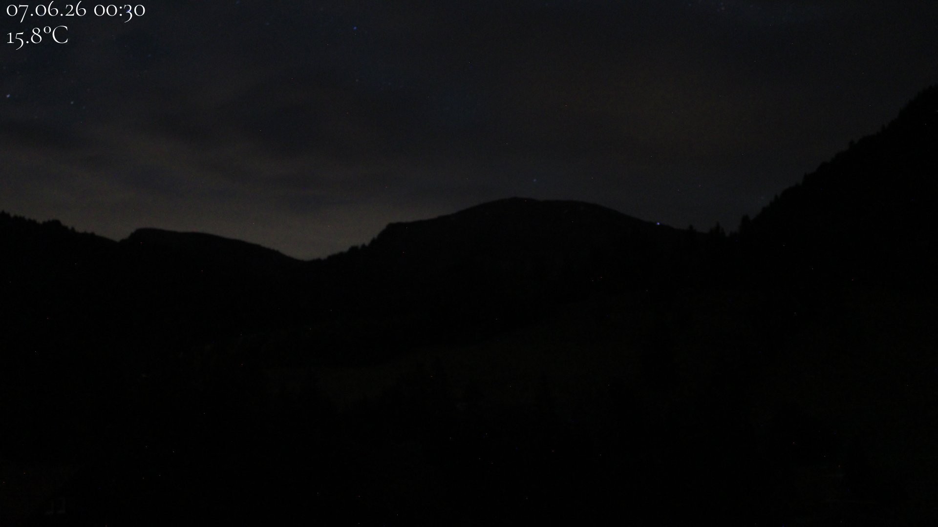 Archiv Foto Webcam Oberstaufen - Blick Hochgrat vom Biohotel Schratt