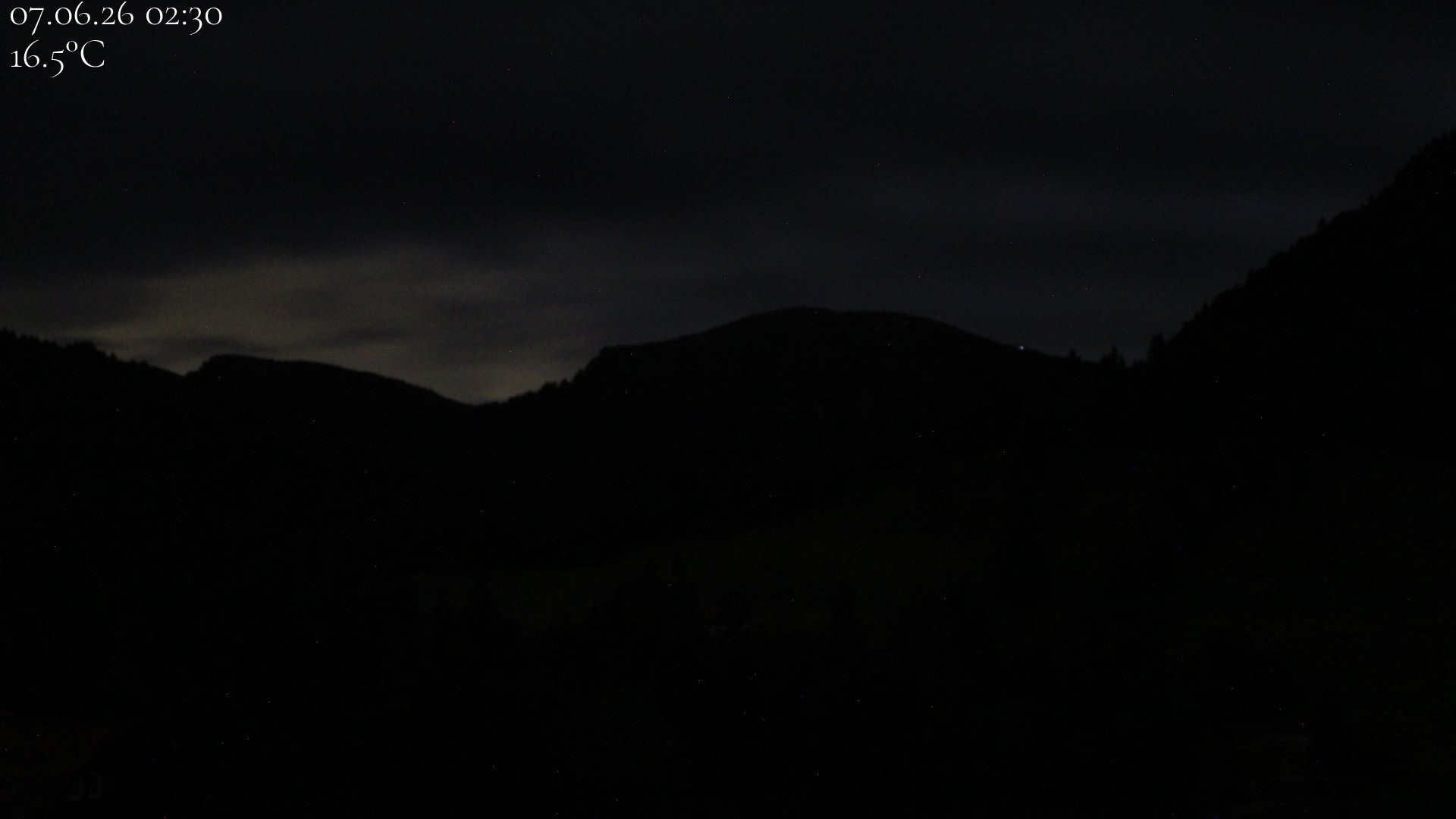 Archiv Foto Webcam Oberstaufen - Blick Hochgrat vom Biohotel Schratt