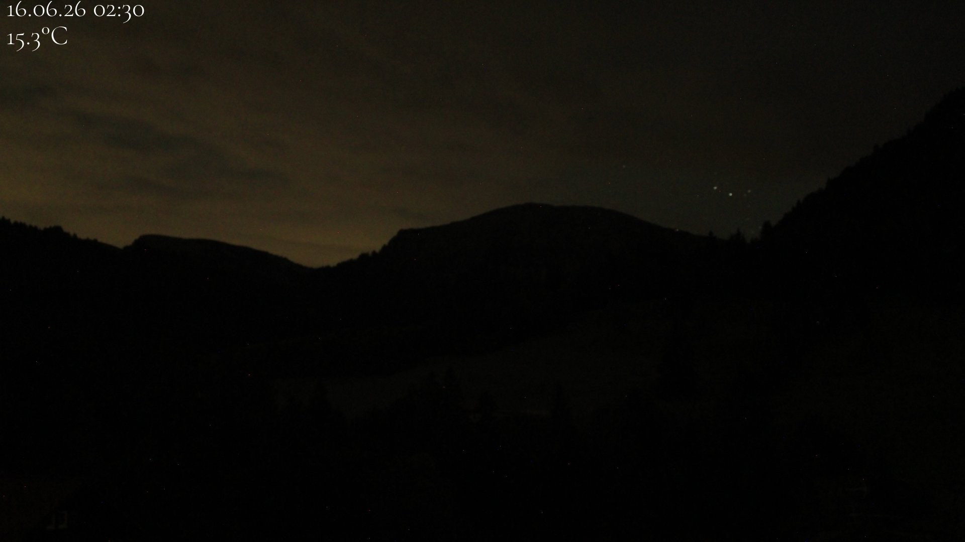 Archiv Foto Webcam Oberstaufen - Blick Hochgrat vom Biohotel Schratt
