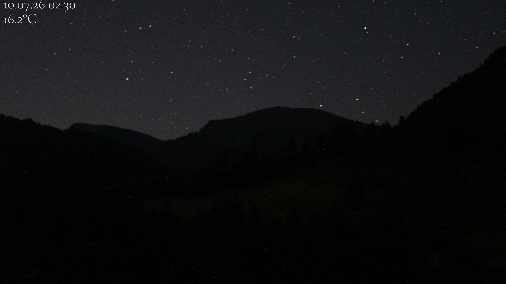 Archiv Foto Webcam Oberstaufen - Blick Hochgrat vom Biohotel Schratt