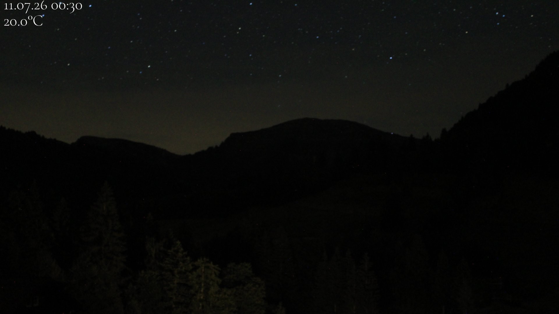 Archiv Foto Webcam Oberstaufen - Blick Hochgrat vom Biohotel Schratt